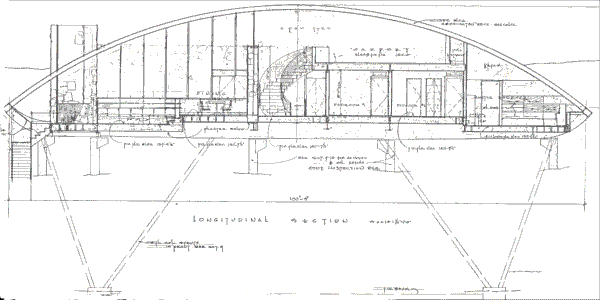 section through bldg.
